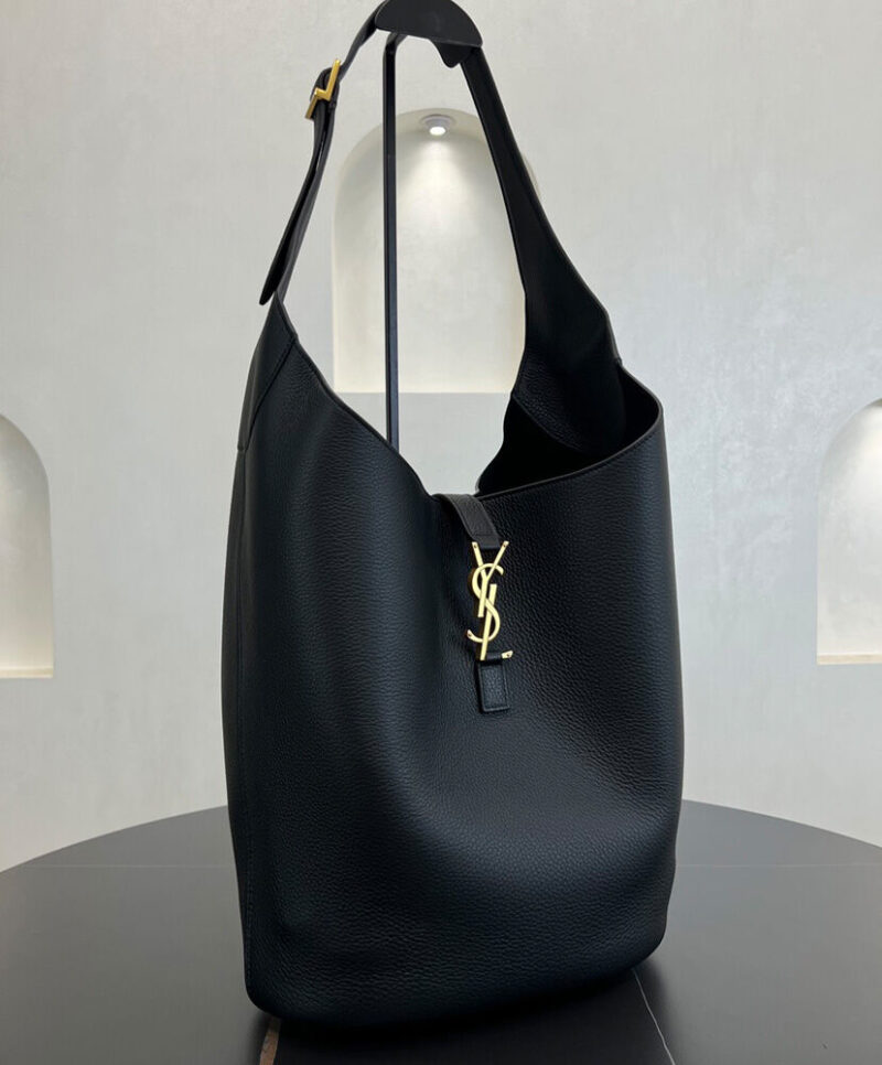 Saint Laurent Le 5 A 7 Bucket Bag 793088 Black